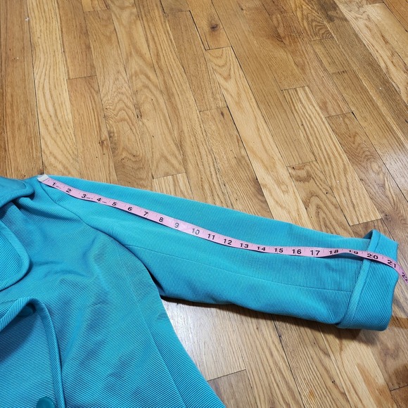 Talbots Double Breasted Grace Fit Blazer Cotton‎ Silk Blend - Picture 8 of 10